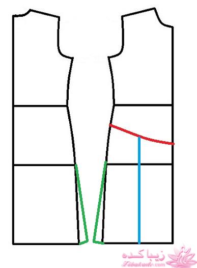 آموزش دوخت مانتو