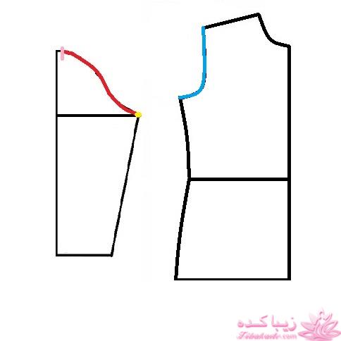 آموزش دوخت لباس مجلسی