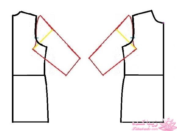 آموزش دوخت لباس مجلسی