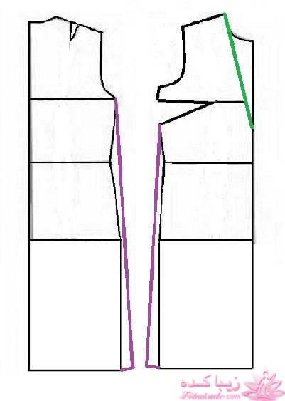 آموزش دوخت مانتو