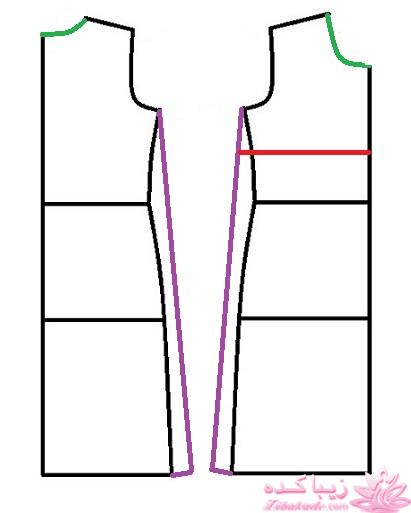 آموزش دوخت لباس مجلسی