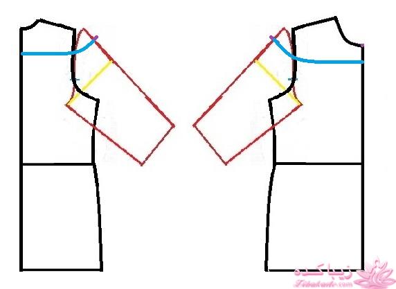 آموزش دوخت لباس مجلسی