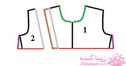 آموزش دوخت لباس مجلسی