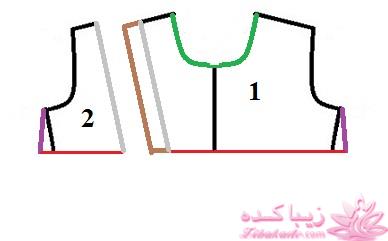 آموزش دوخت لباس مجلسی