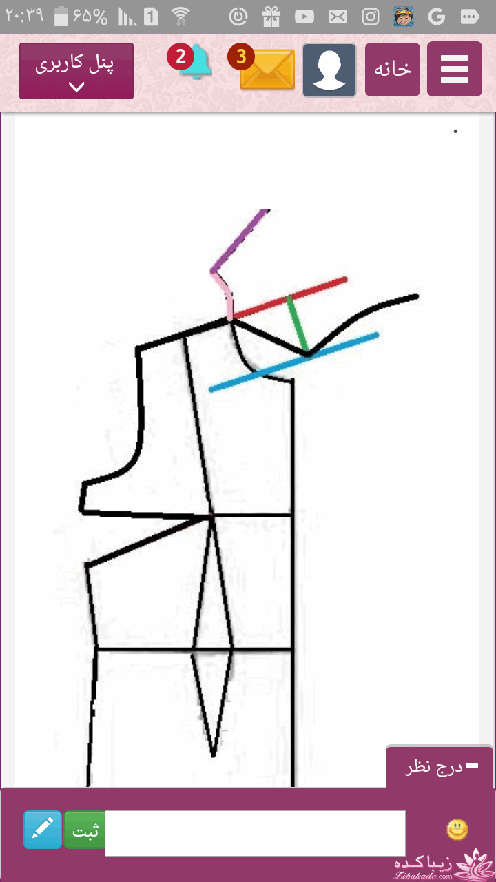 پرسش و پاسخ خیاطی