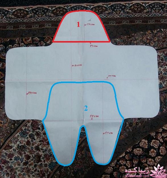 آموزش دوخت سیسمونی نوزاد