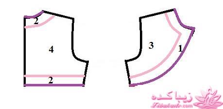 آموزش دوخت لباس مجلسی