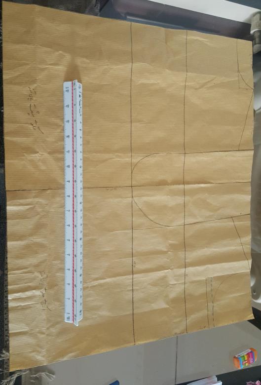 آموزش دوخت مانتو