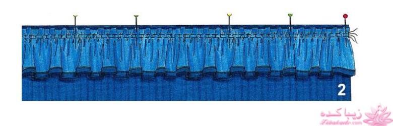 آموزش دوخت لباس مجلسی