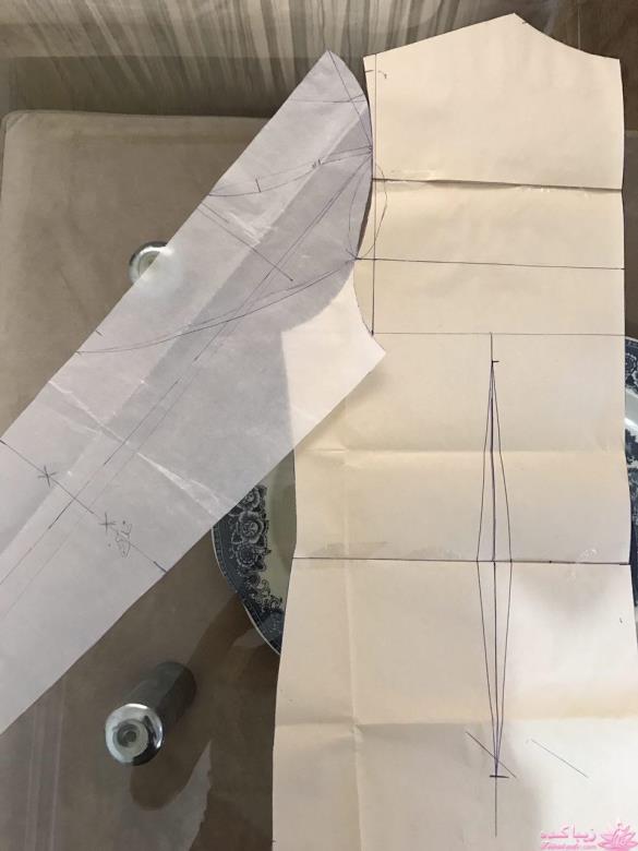 آموزش دوخت لباس مجلسی