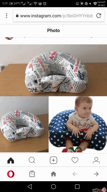 آموزش دوخت سیسمونی نوزاد