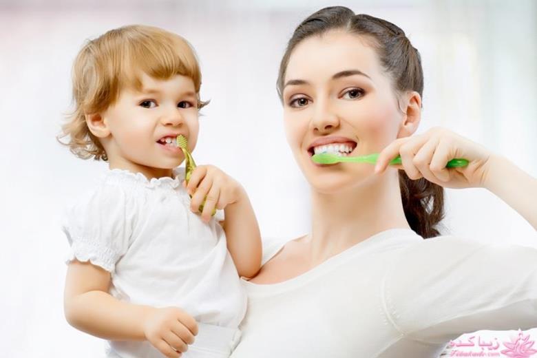 روش مسواک زدن