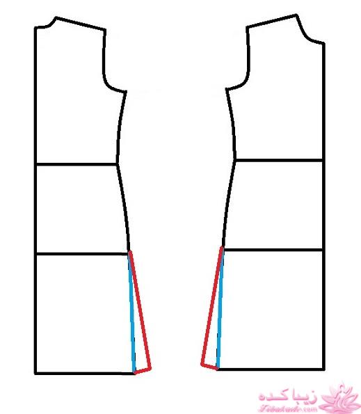 آموزش دوخت مانتو