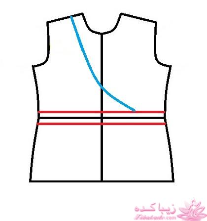 آموزش دوخت لباس مجلسی