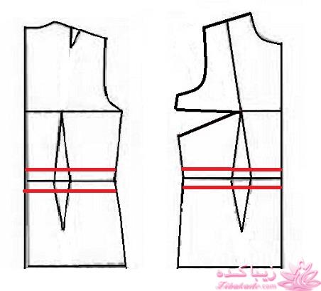 آموزش دوخت لباس مجلسی