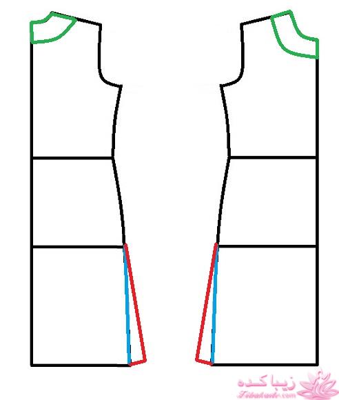 آموزش دوخت مانتو