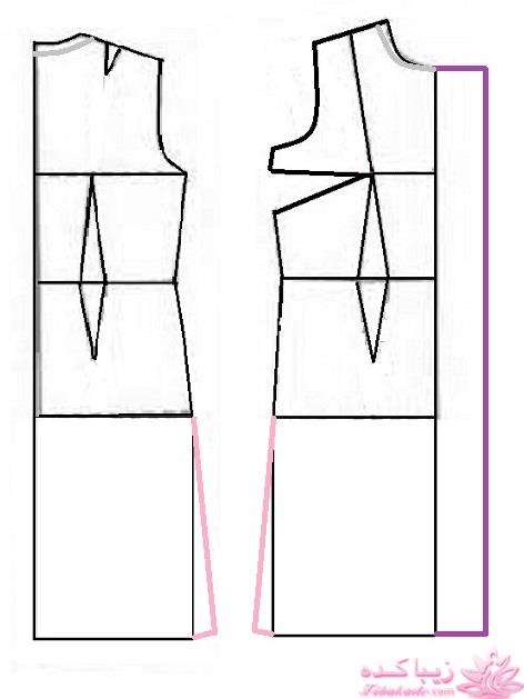 آموزش دوخت مانتو