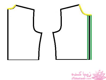 آموزش دوخت لباس مجلسی