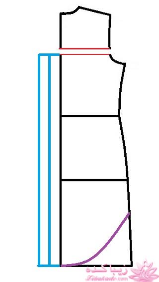 آموزش دوخت لباس مجلسی