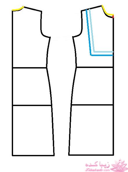 آموزش دوخت مانتو