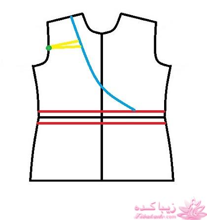 آموزش دوخت لباس مجلسی