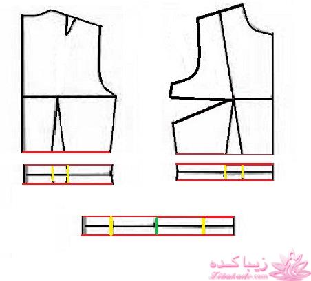 آموزش دوخت لباس مجلسی