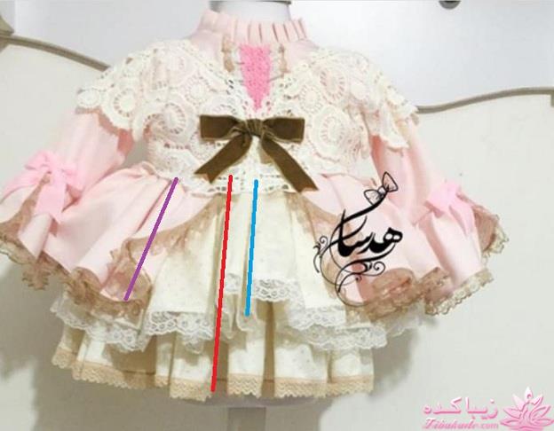 آموزش خیاطی لباس کودک