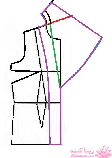 آموزش دوخت مانتو