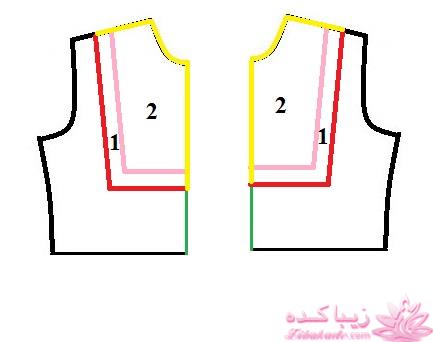 آموزش دوخت لباس مجلسی