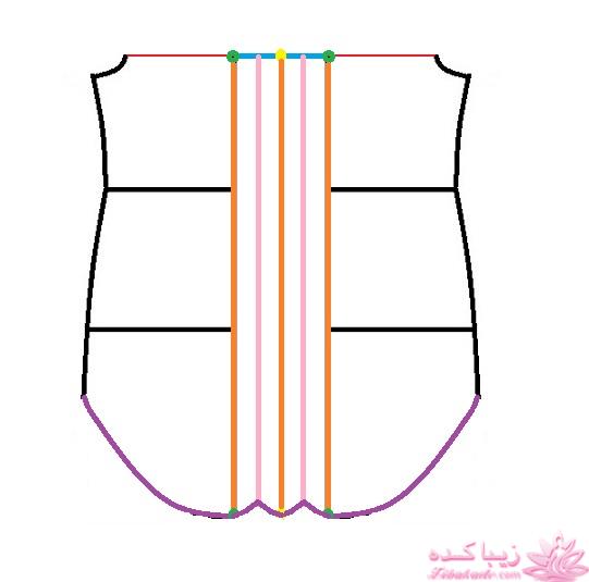 آموزش دوخت لباس مجلسی