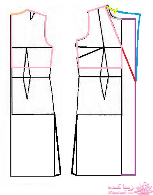 آموزش دوخت مانتو