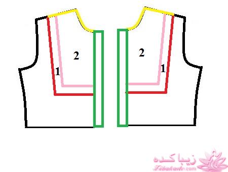 آموزش دوخت لباس مجلسی