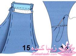 آموزش دوخت مانتو