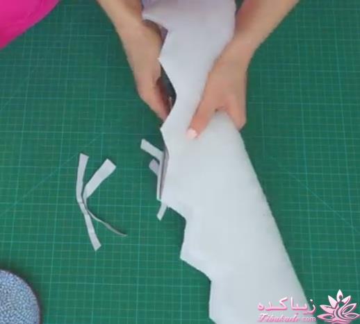 آموزش دوخت سیسمونی نوزاد