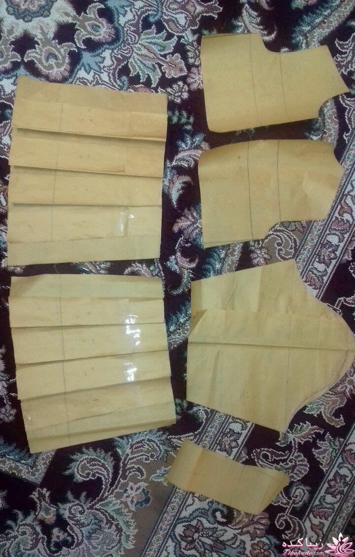 آموزش خیاطی لباس کودک