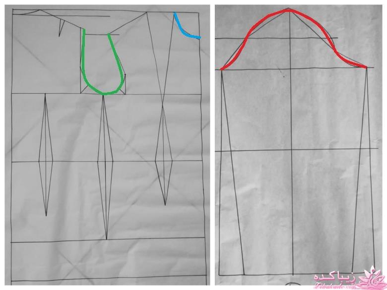 آموزش دوخت مانتو