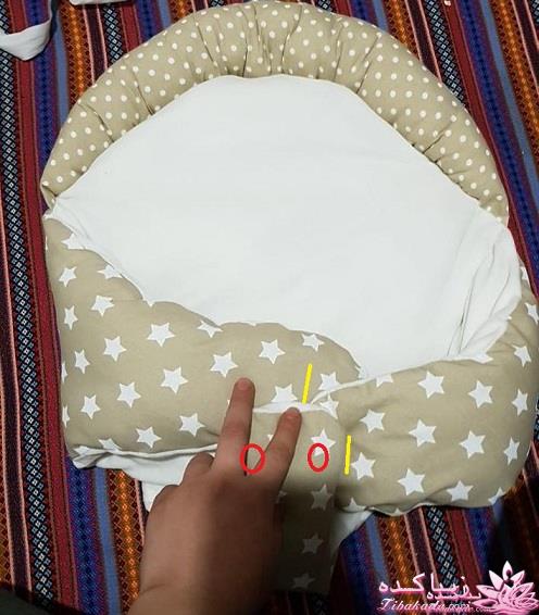 آموزش دوخت سیسمونی نوزاد