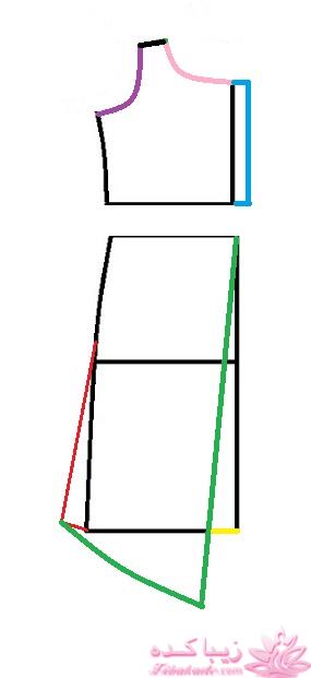 آموزش دوخت لباس مجلسی