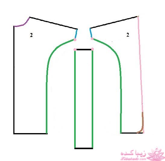 آموزش دوخت مانتو