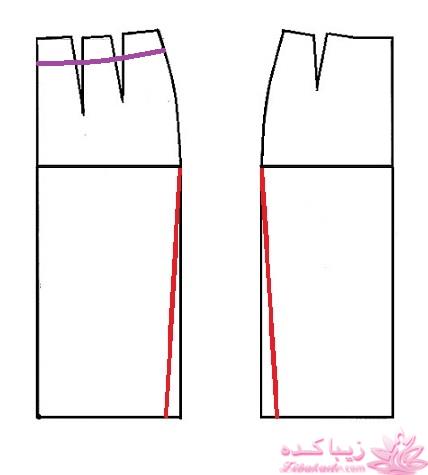 آموزش دوخت لباس مجلسی