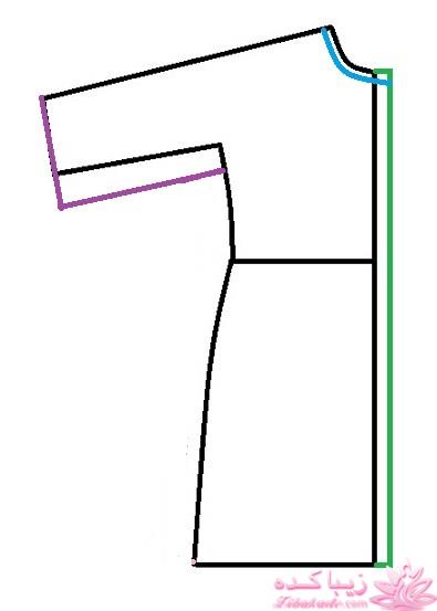 آموزش دوخت مانتو