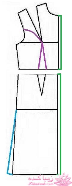 آموزش دوخت مانتو