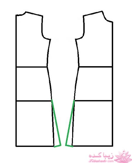 آموزش دوخت لباس مجلسی