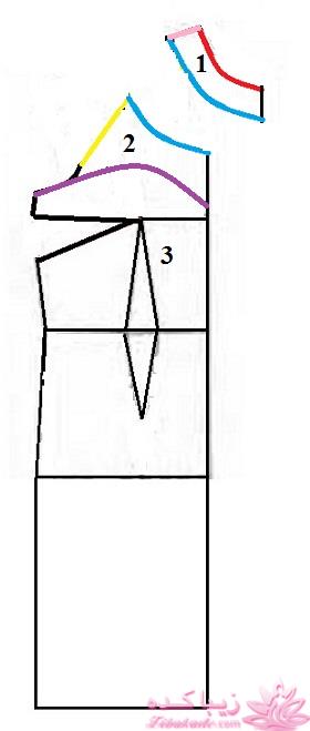 آموزش دوخت لباس مجلسی