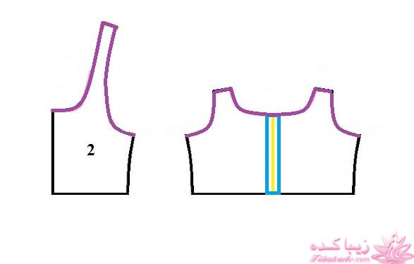 آموزش دوخت لباس مجلسی