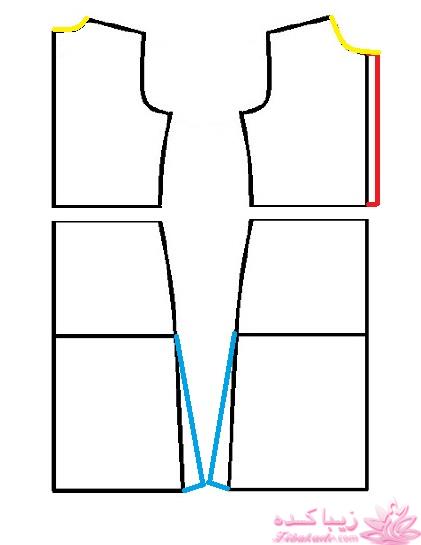 آموزش دوخت مانتو