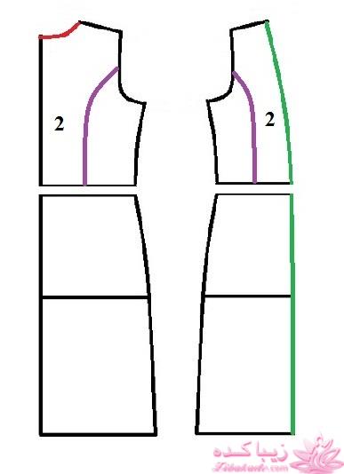 آموزش خیاطی لباس کودک