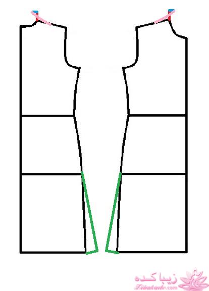 آموزش دوخت لباس مجلسی