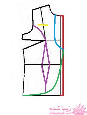 آموزش دوخت لباس مجلسی