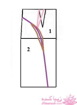 آموزش دوخت لباس مجلسی
